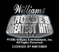 Williams Arcade's Greatest Hits